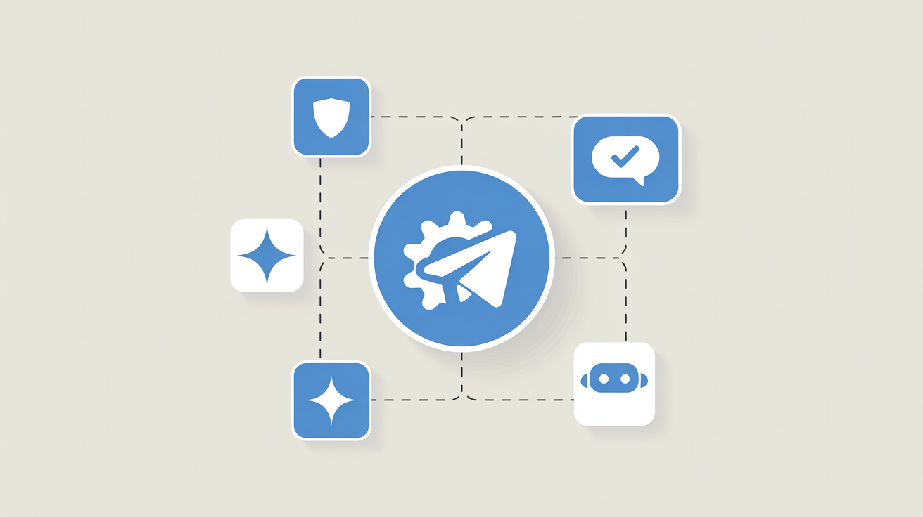 Автоматизация чата Telegram Автоматизация чата в Telegram — модерация, автоответы и оживление активности