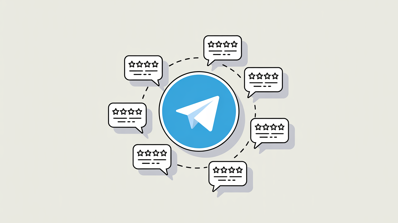 Бот для отзывов в Telegram — накрутка отзывов и обсуждений под постами